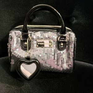 Steve Madden sequins mini tote